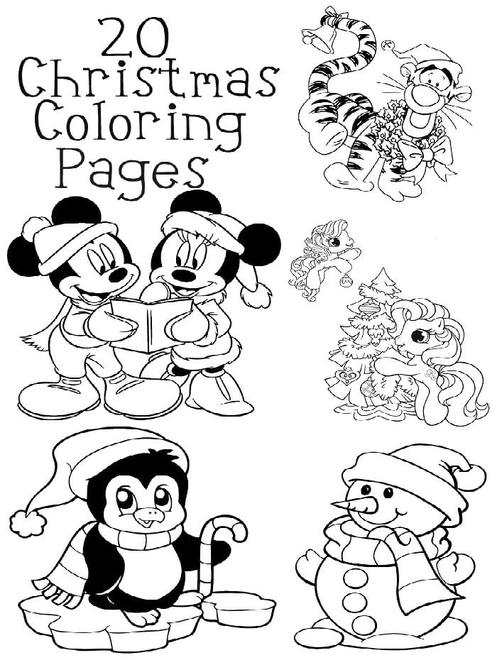 Christmas Coloring Pages - Made To Be A Momma