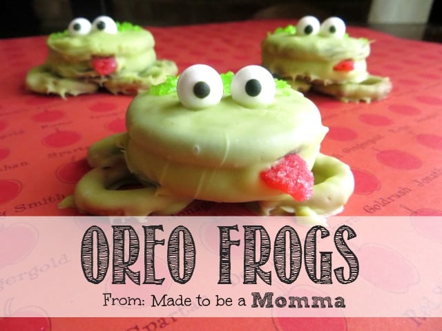 Oreo Frogs