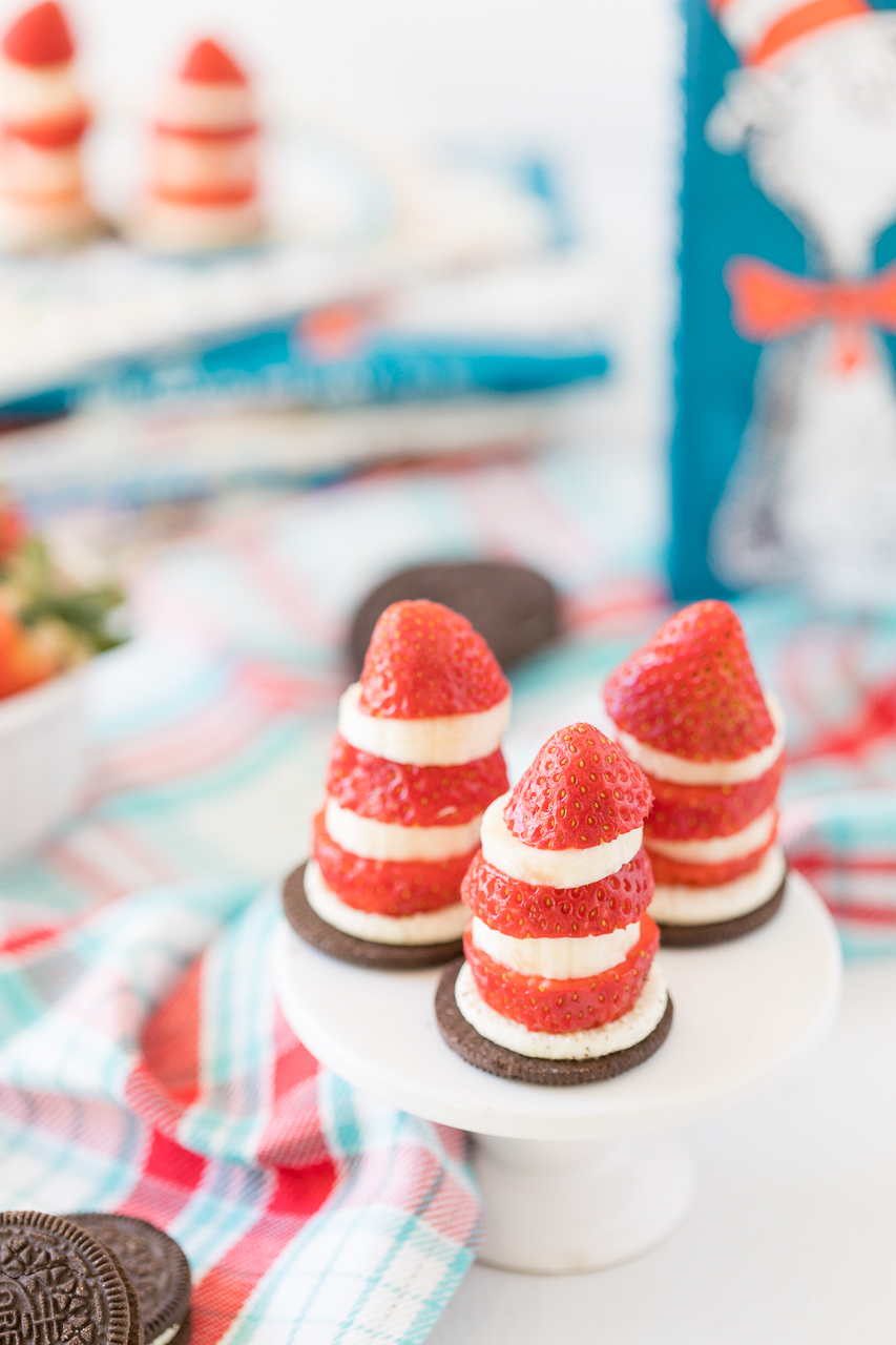 Cat in the Hat Cookies: a simple and fun way to celebrate Dr. Seuss day, birthday parties and more!