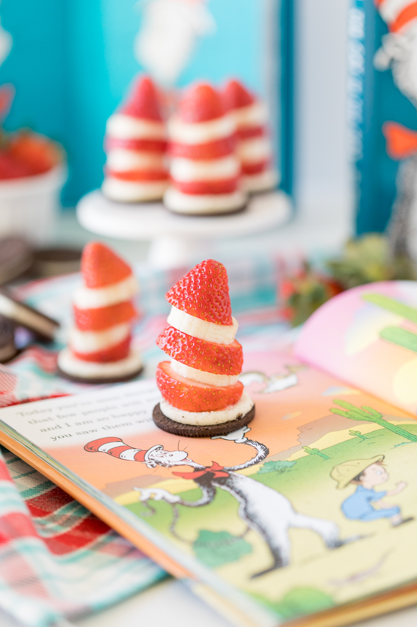 Cat in the Hat Cookies: a simple and fun way to celebrate Dr. Seuss day, birthday parties and more!