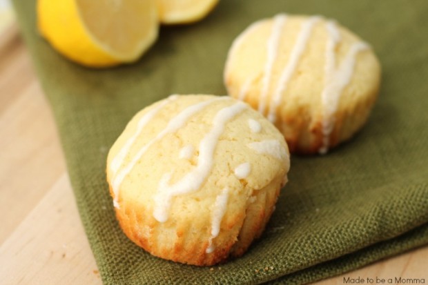 Lemon Muffins Drizzle
