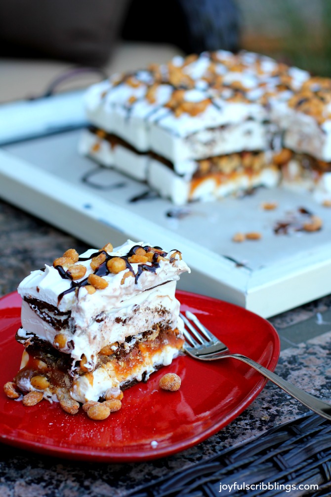 Guest Post: Salted Caramel Ice Cream Cake
