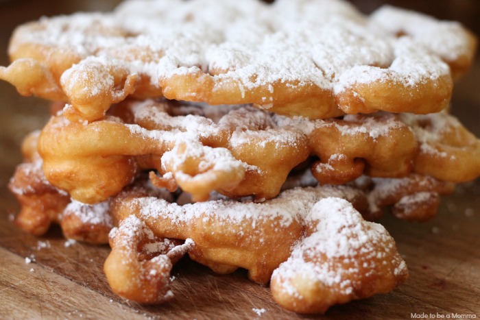 Funnel Cakes Close up