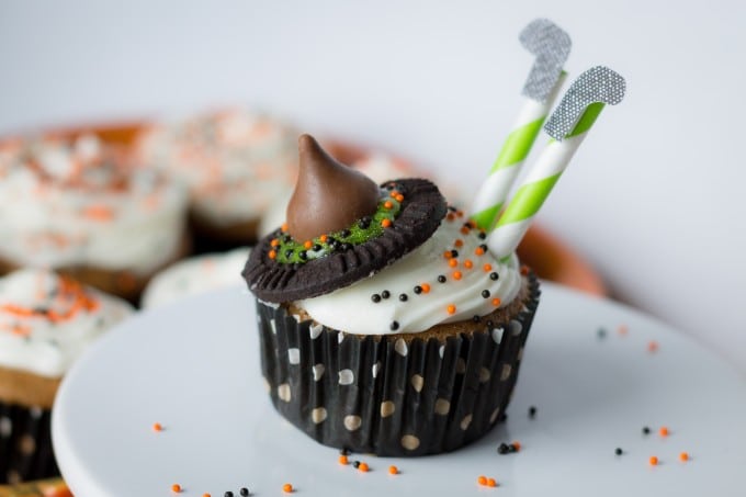 Wicked Witch Cupcakes