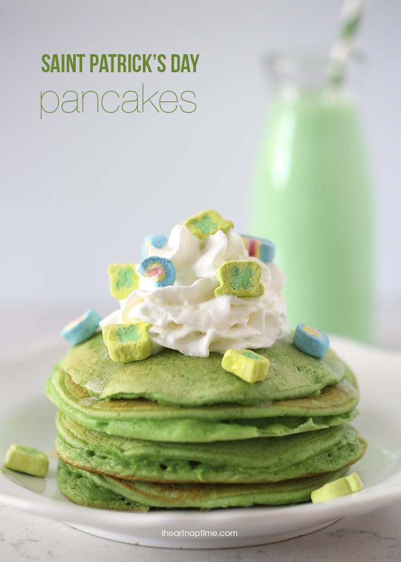 Saint-Patricks-Day-green-pancakes