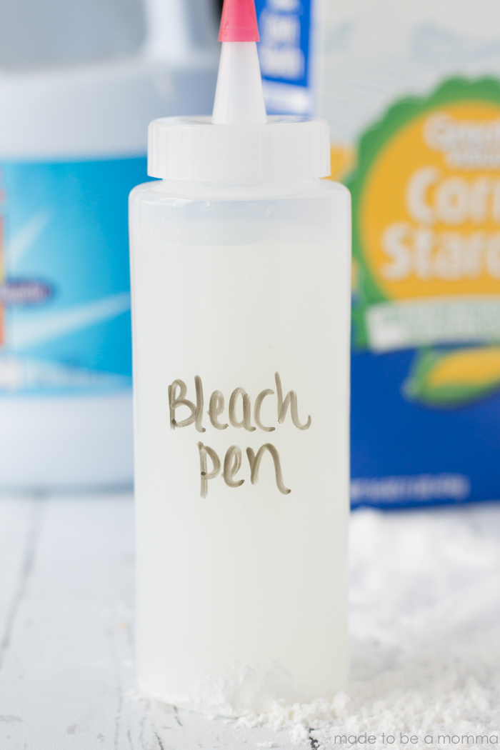 Diy Bleach Pen - Made To Be A Momma