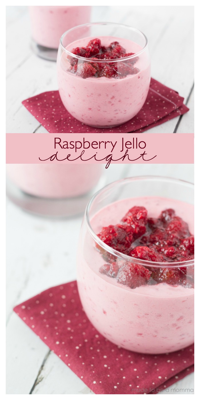 Raspberry Jello Delight
