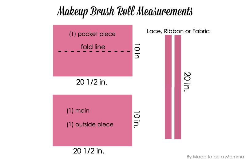 Makeup-Brush-Roll-Measurements