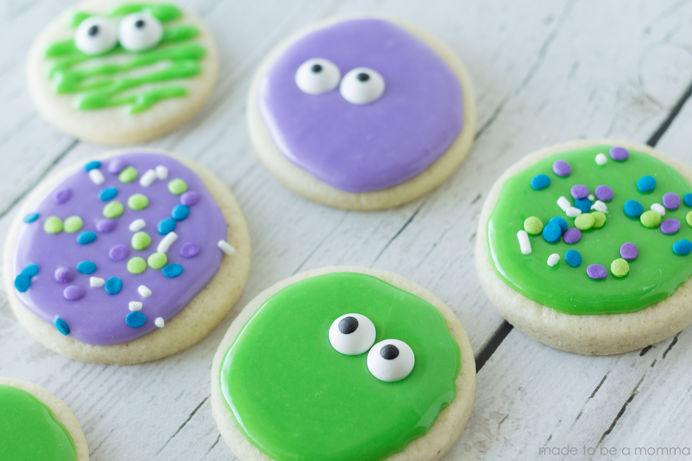 These Googly-Eyed Sugar Cookies are simple and great for any spooky celebration.