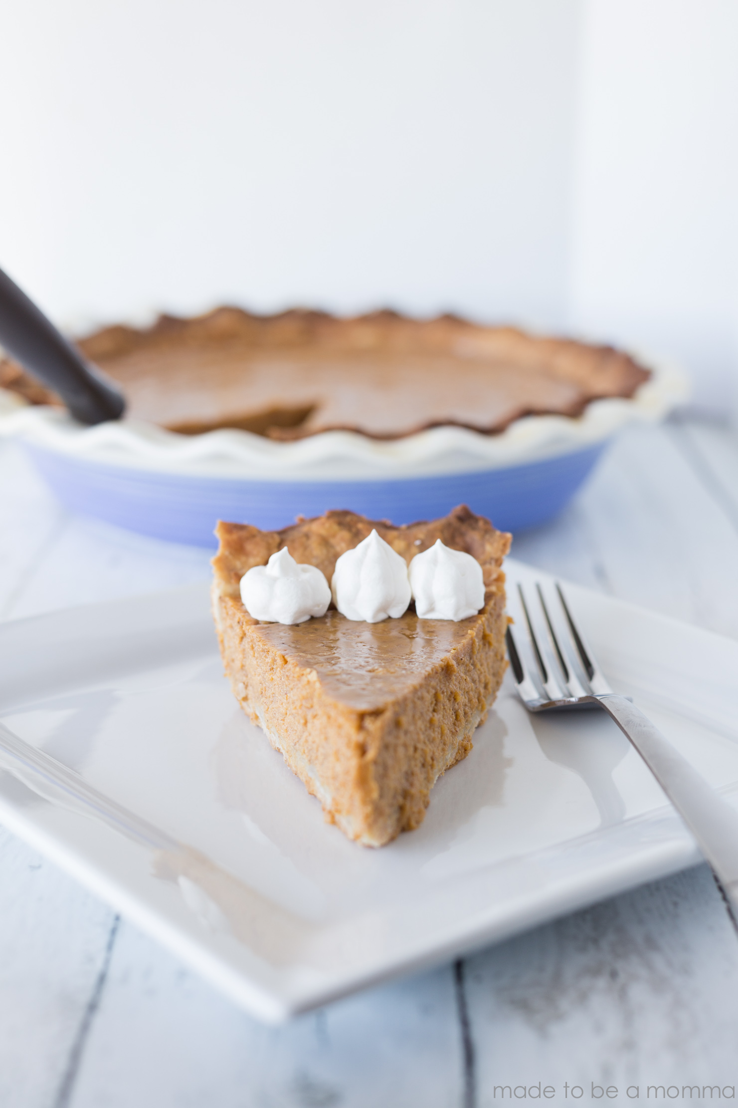 This Easy Pumpkin Pie Recipe is so simple and delicious and has a tiny spin off the ole' classic.