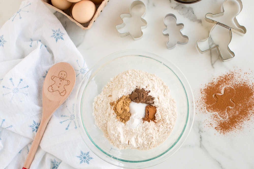 Gingerbread Muffin Ingredients