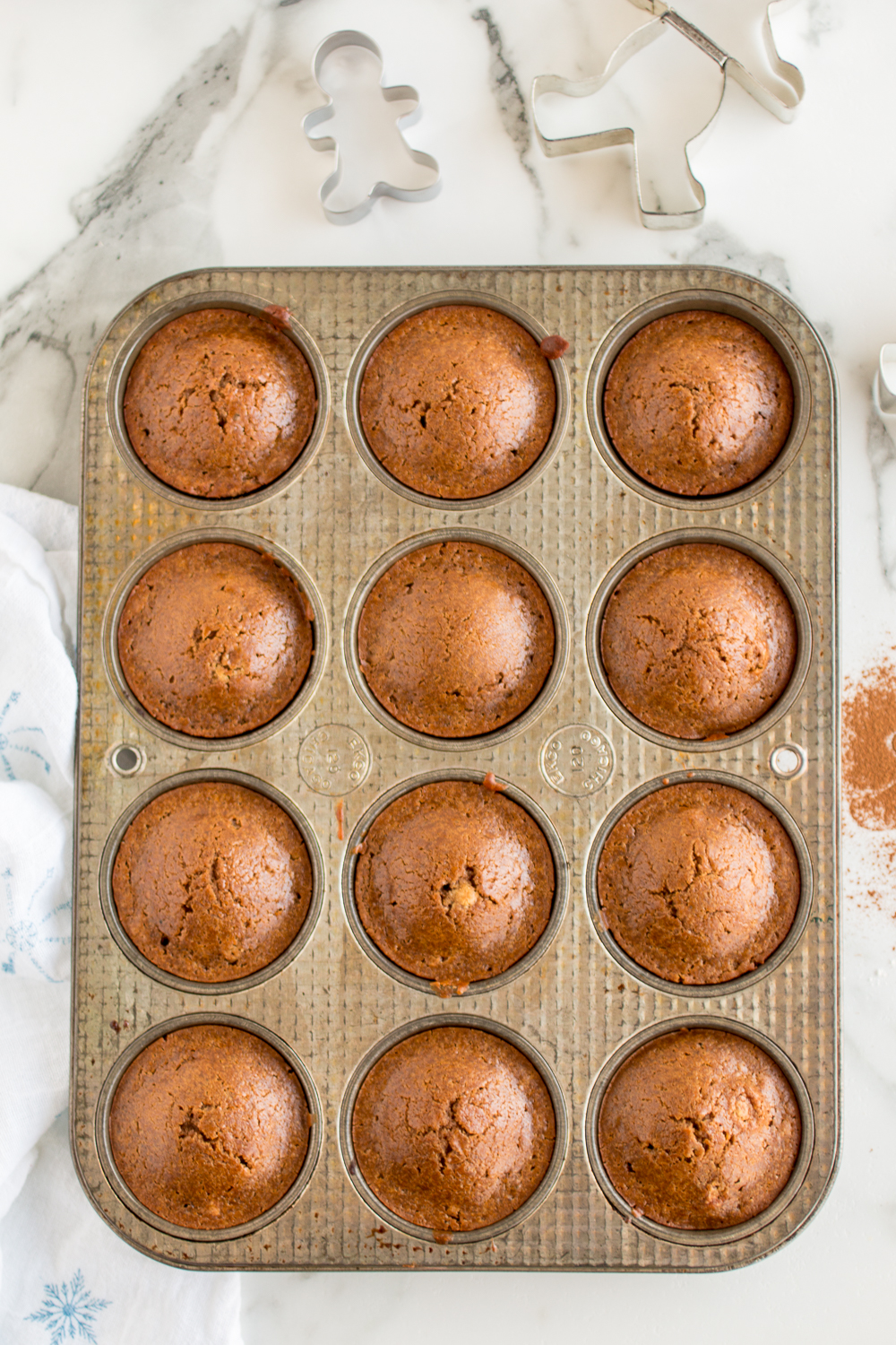 Gingerbread Muffins baked