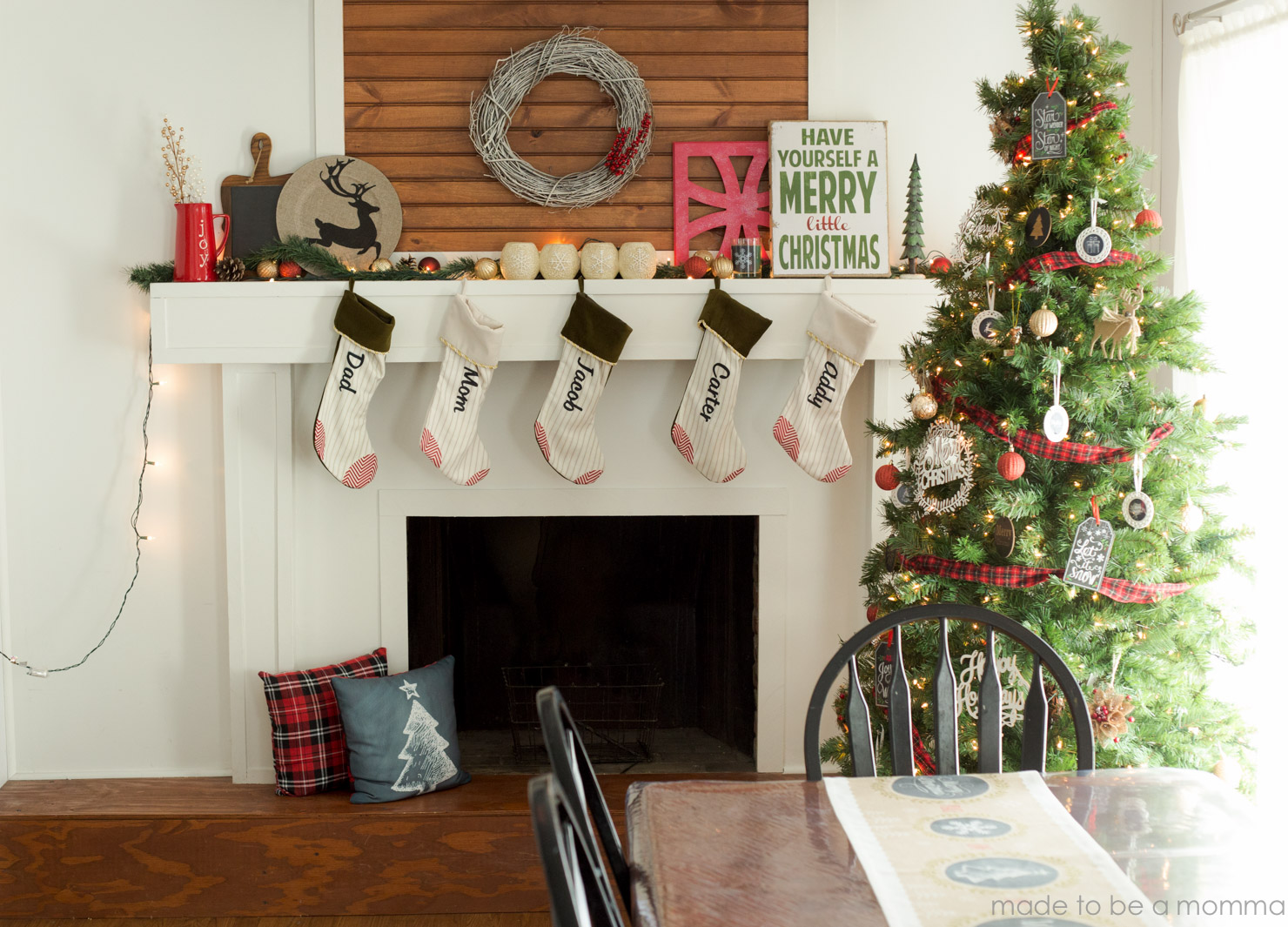 Christmas Home Decor Ideas with Shutterfly