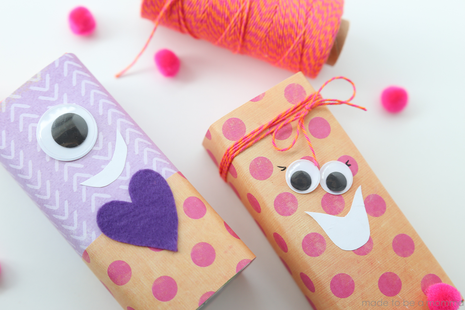 Love Monster Juice Boxes are a fun valentine activity for the kids to do at home or at school.