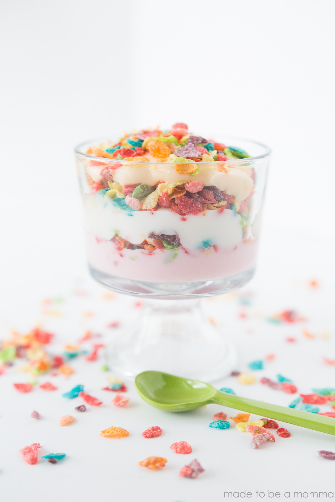 These Rainbow Parfaits are a colorful and yummy treat for the kids