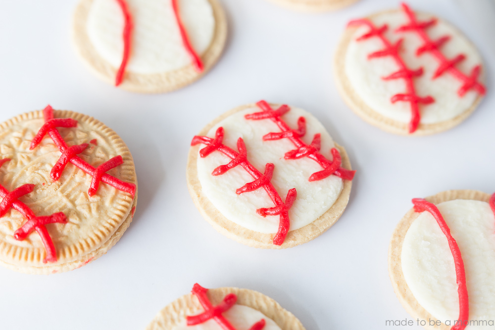 Baseball Oreo Cookies