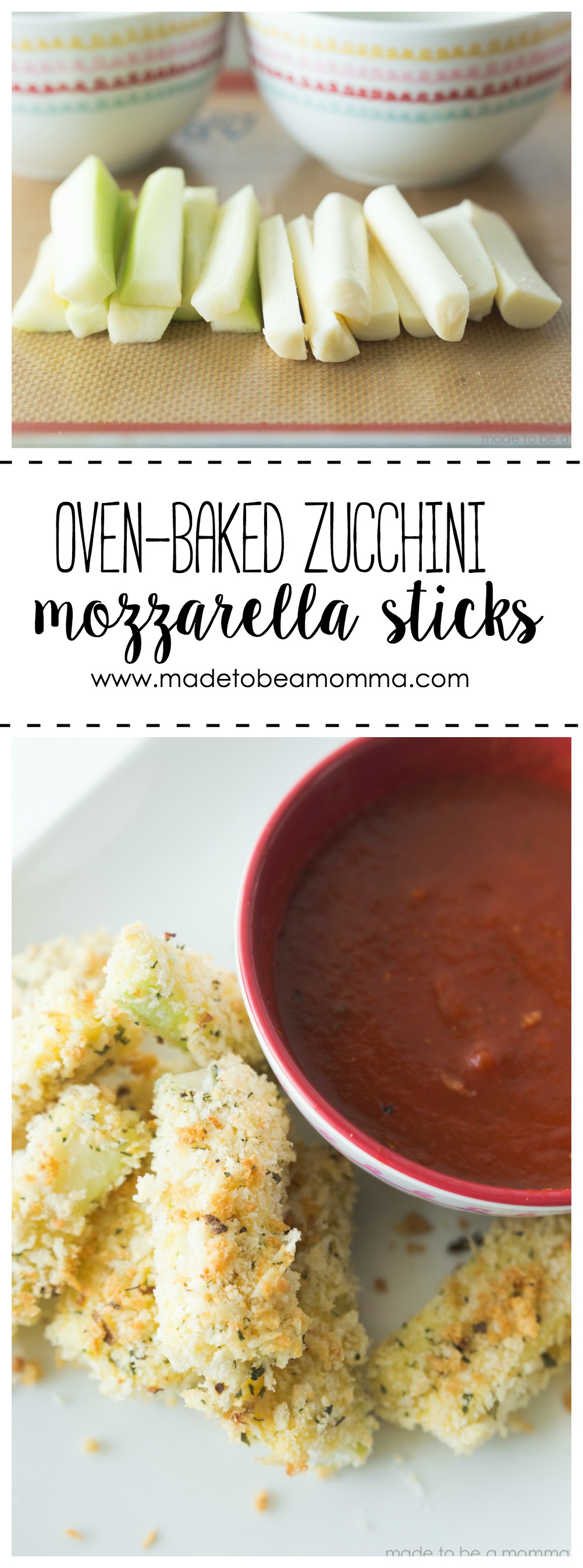 Oven Baked Zucchini Sticks