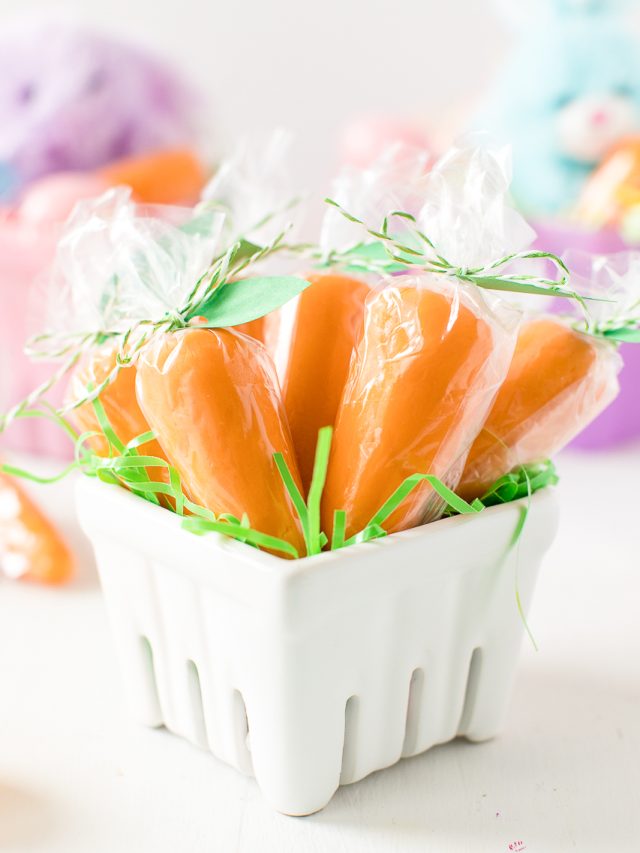 Homemade Easter Carrot Playdough