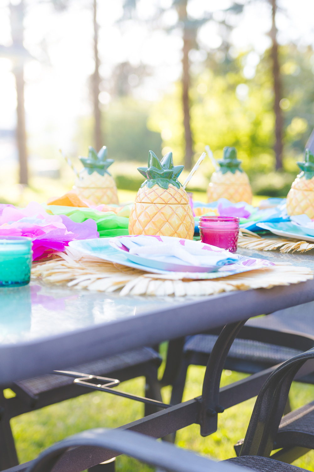 Girls night is extra fun when you are getting together Luau style!  These Luau party ideas are so fun to celebrate summer with your closet friends!