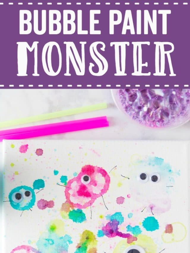 Bubble Paint Monsters