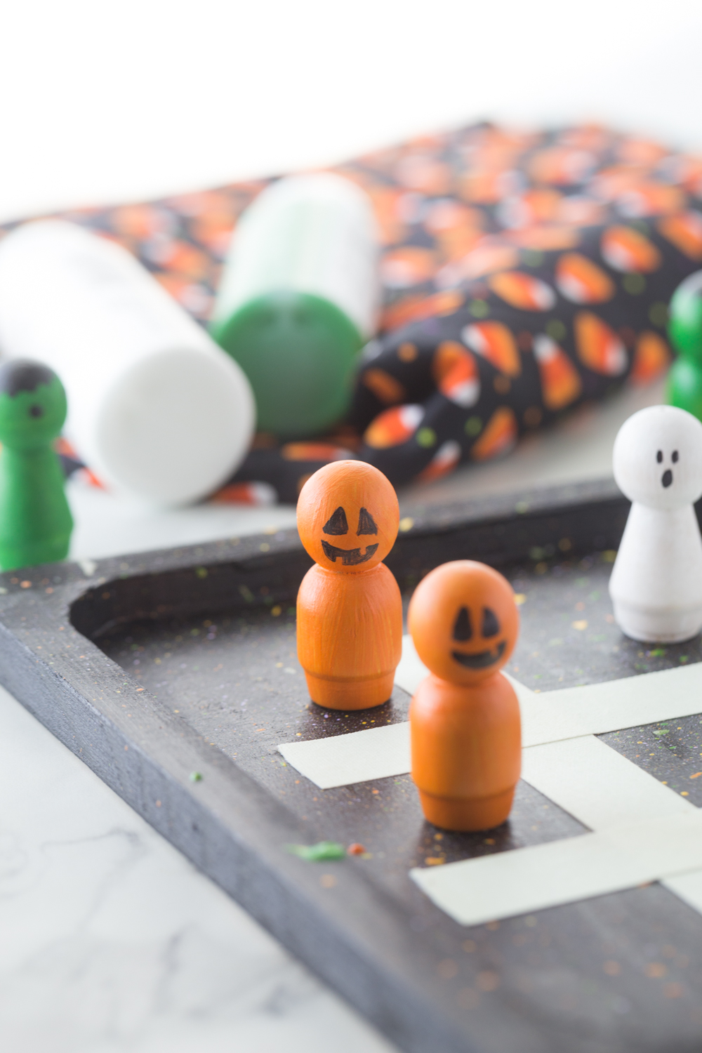 This Halloween Tic Tac Toe game is a fun activity for kids and adults alike.  You can enjoy it year after year!