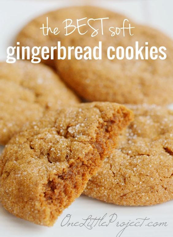 The Best Soft GIngerbread Cookies