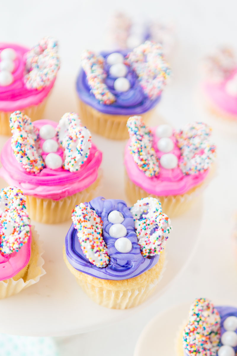 Easy Butterfly Cupcakes