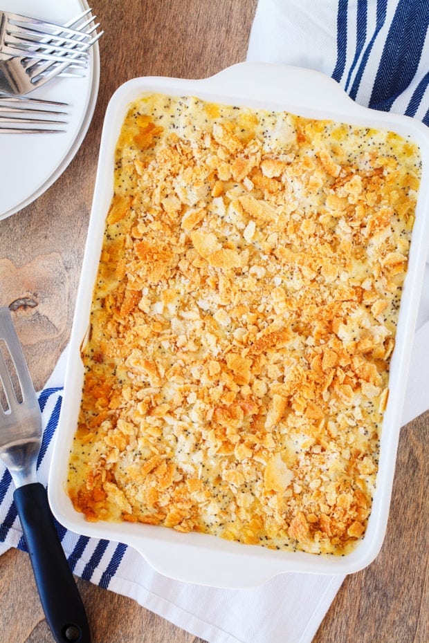 Easy Poppy Seed Chicken Casserole - Made To Be A Momma
