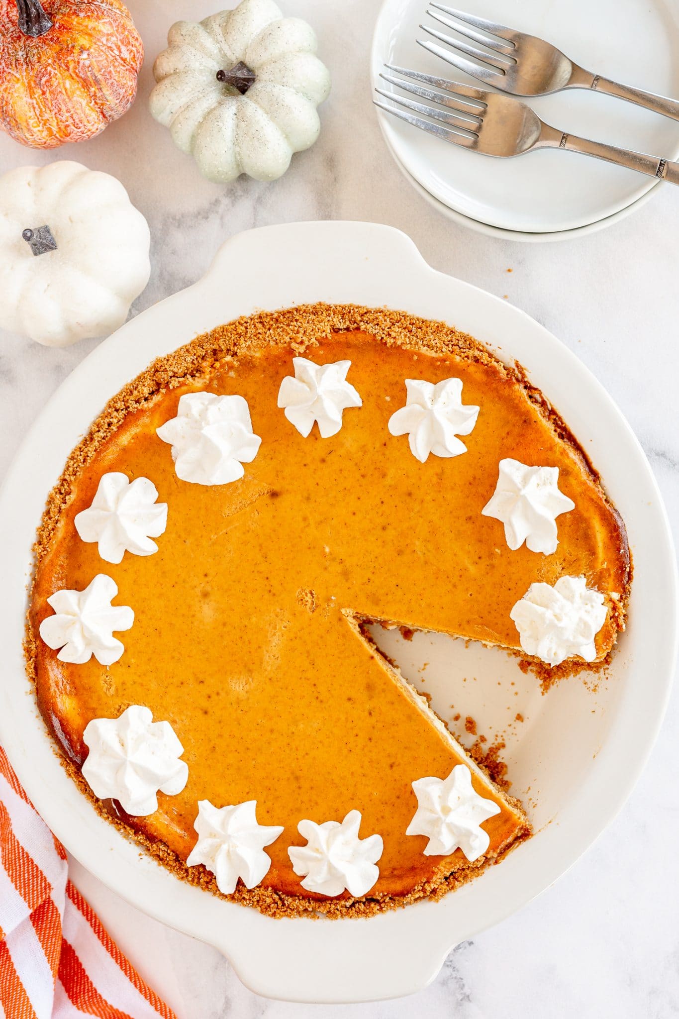 Easy Pumpkin Cheesecake Recipe - Made To Be A Momma