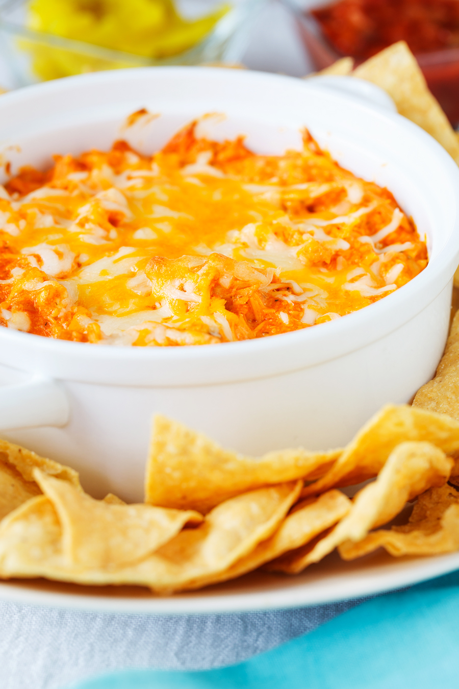 Hot Wing Chicken Dip - Made To Be A Momma