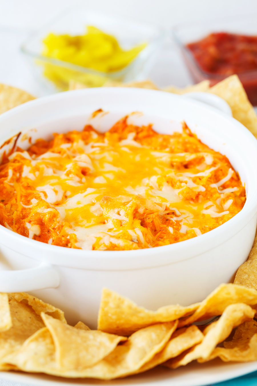 Hot Wing Chicken Dip - Made To Be A Momma