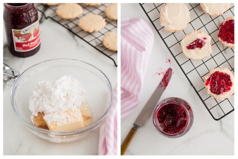 Raspberry Coconut Cookie FIlling