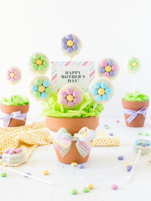 Easy Mother’s Day Cookie Bouquet