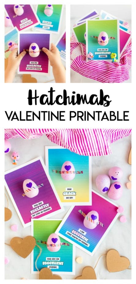 Hatchimals Valentine Printable - Made To Be A Momma