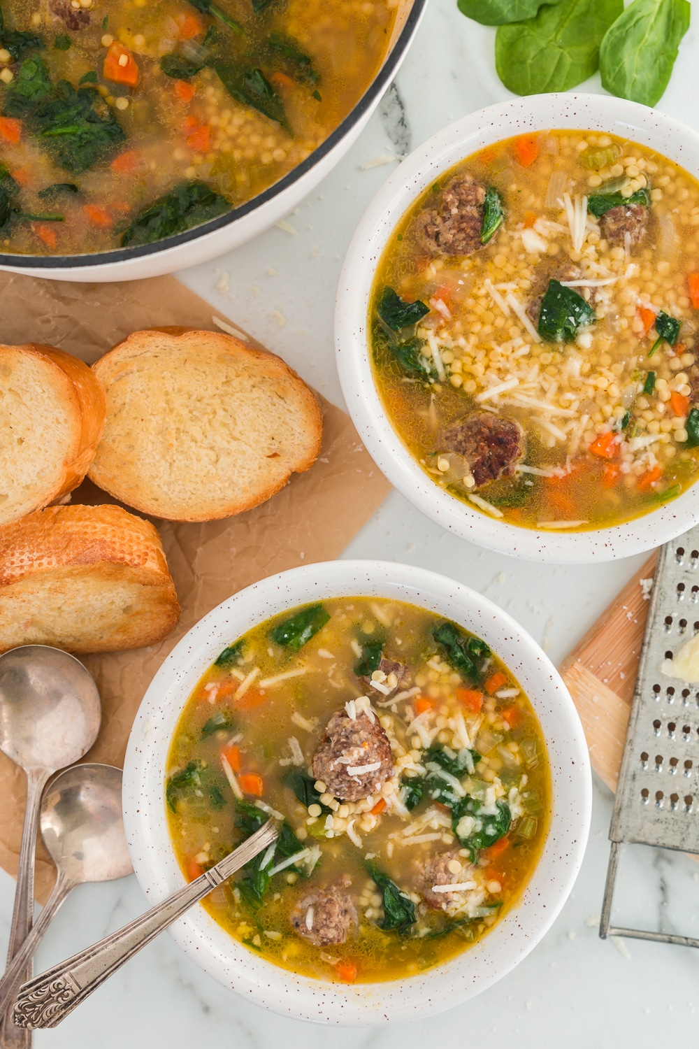 Easy Italian Wedding Soup - Made To Be A Momma