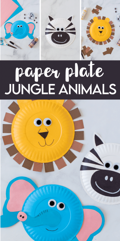 Paper Plate Jungle Animals - Made To Be A Momma