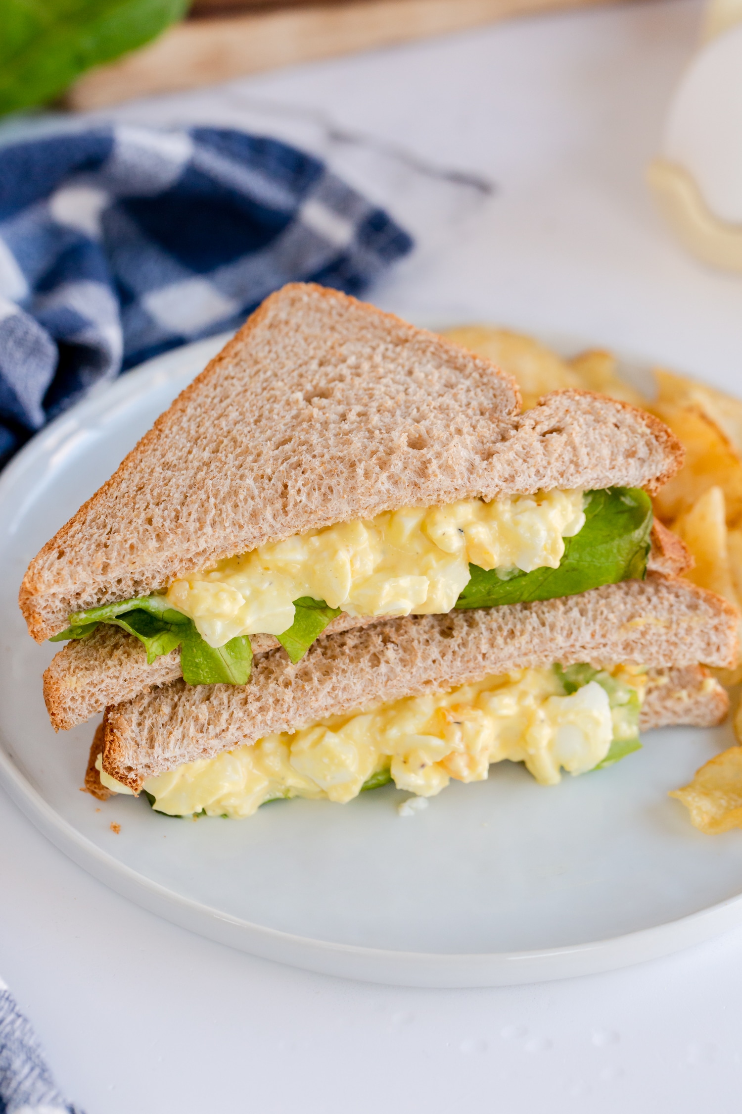 This Egg Salad Sandwich Recipe is an easy, delicious and easy to customize sandwich the family will enjoy!