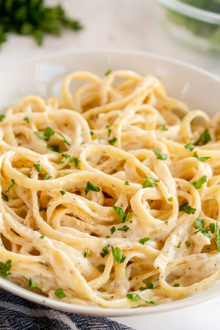 Homemade Alfredo Sauce - Made To Be A Momma