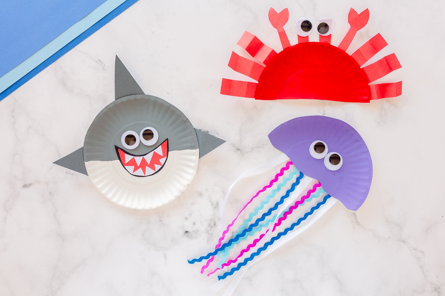 Paper Plate Ocean Animals - Made To Be A Momma