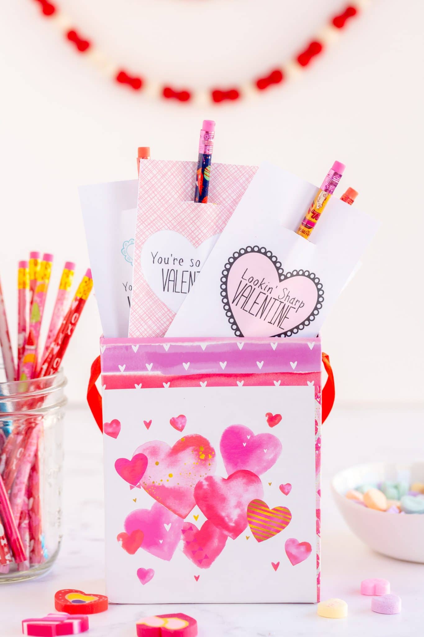 Pencil Valentine Free Printable Made To Be A Momma
