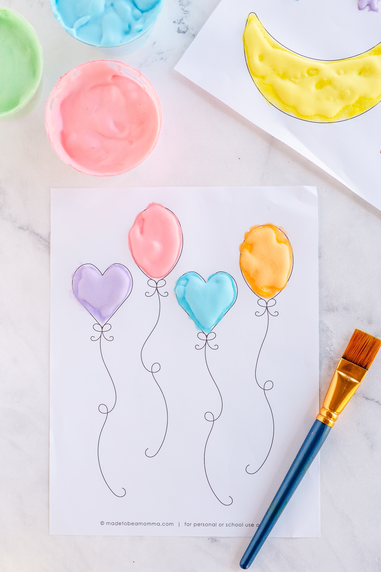 Free Puffy Paint Templates
