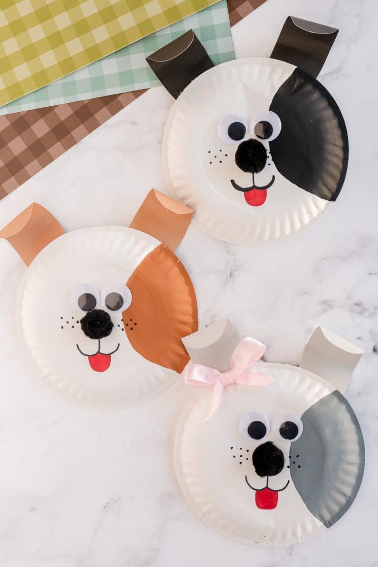 Paper Plate Dog