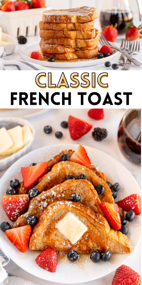Classic French Toast Pinterest Image