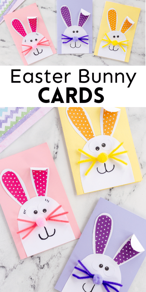 Easter Bunny Card Pinnable Image