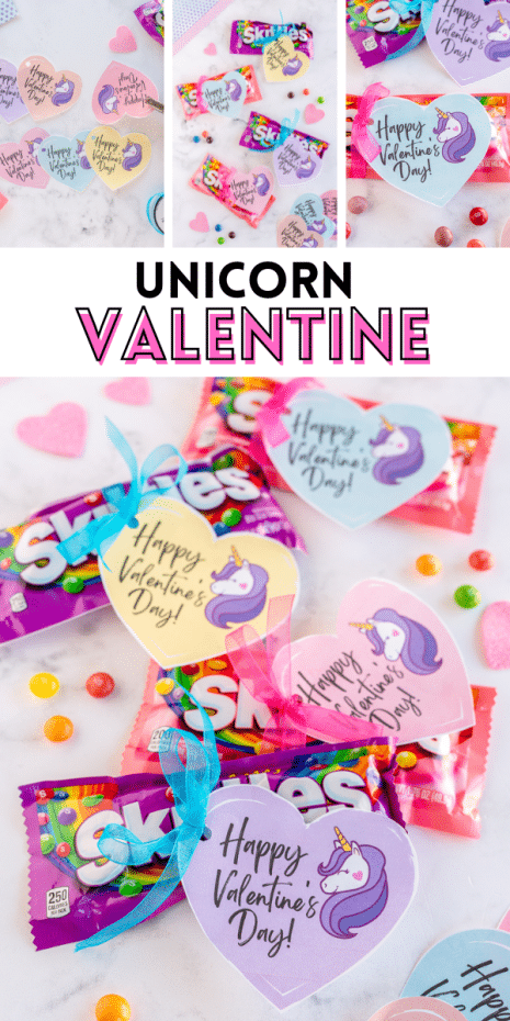 Unicorn Valentine Printable
