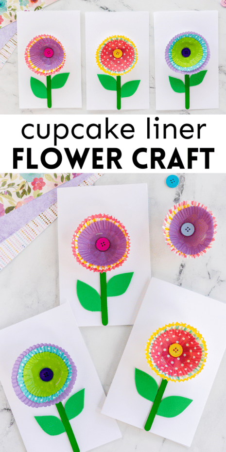 This simple and adorable Mother's day craft is sure to bring a smile to your face. It's adorable for spring and makes a great card to give to loved ones.