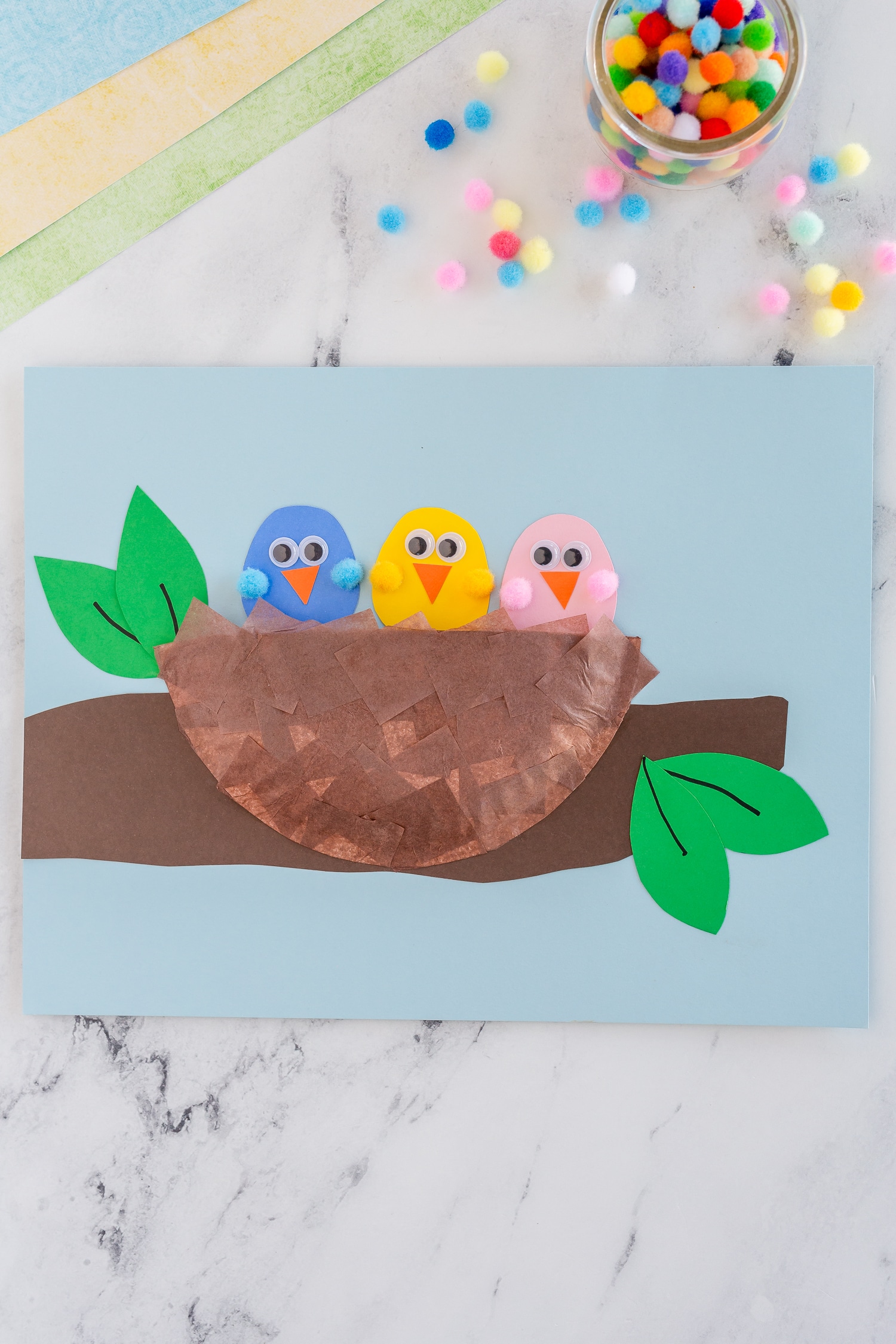 Paper Plate Bird Craft