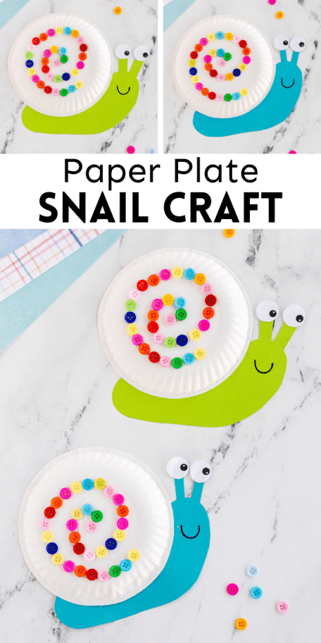 Paper plate snails are a fun and easy way to get crafty this spring and to learn all about snails. Use them to ...