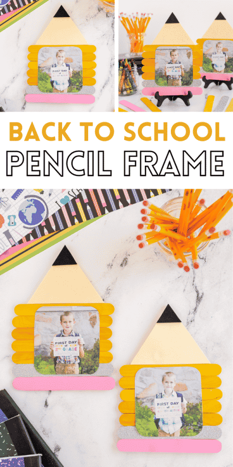 A Back to School Frame that will become a childhood keepsake for years to come. Easy to make and fun to do together!