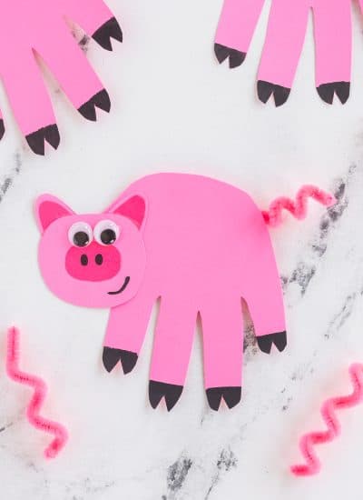 Handprint Pig